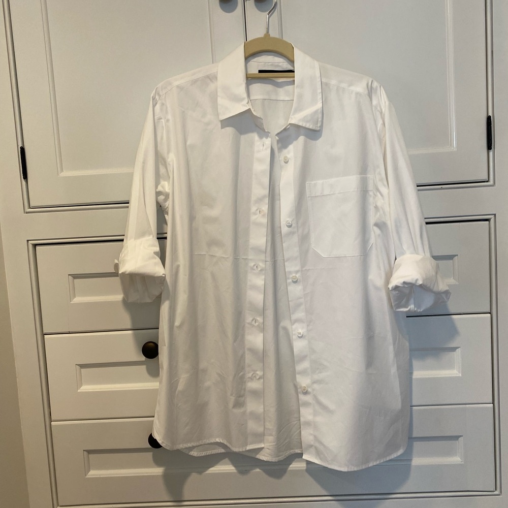 Jenni Kayne classic white shirt, XS